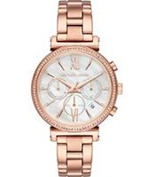 Horlogeband Michael Kors MK6576 Staal Rosé 16mm - thumbnail