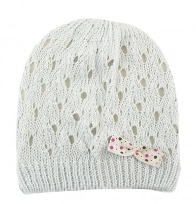 Aliap babymuts strikje meisjes katoen