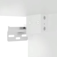 Keukenbovenkast met glazen deur bewerkt hout artisanaal eiken - thumbnail
