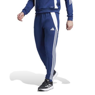 adidas Tiro 24 Sweat Trainingsbroek Donkerblauw Wit adidas Tiro 24 Sweat Trainingsbroek Donkerblauw Wit