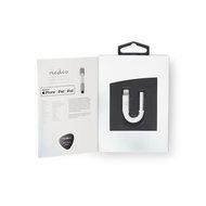 Nedis Lightning-Adapter | Apple Lightning 8- Pins naar 3,5 mm Female | 0.15 m | Aluminium | 1 stuks - CCTB39950AL015 CCTB39950AL015 - thumbnail