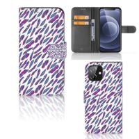 iPhone 12 | 12 Pro (6.1") | Telefoon Hoesje | Feathers Color - thumbnail