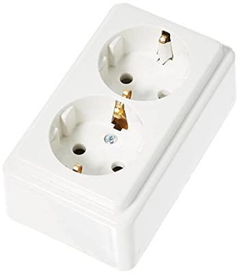 Enzo Kopp aw opbouw stopcontact ra dubbel - 4626010