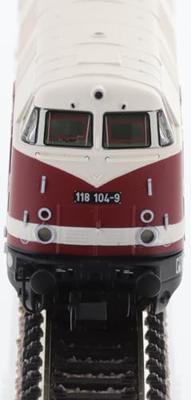 Fleischmann 7360028 N diesellocomotief 118 104-9 van de DR Fleischmann 7360028 N diesellocomotief 118 104-9 van de DR