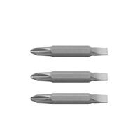 Bosch Accessoires 3-delige dubbelbitset S 1,2x6,5, S 0,6x4,5, S 0,8x5,5; PZ1, PZ2, PZ3; 60 mm 3st - 2607001747 - thumbnail