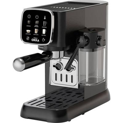 arzum OK0032-0500 Espressomachine met filterhouder Chroom Met melkreservoir, Met melkopschuimer