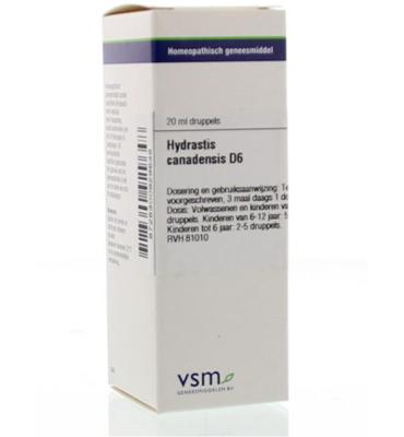 VSM Hydrastis canadensis D6 (20 ml)