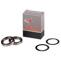 Cema lagerset voor interlock 86386 rotor30 staal zwart - thumbnail