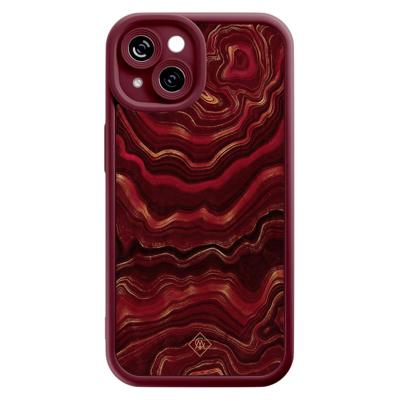 iPhone 14 rode case - Agate rood iPhone 14 rode case - Agate rood