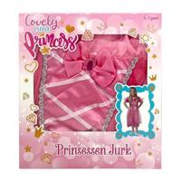 Overige Merken Prinses verkleedjurk 5-7 jaar roze - thumbnail