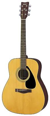 Yamaha F310PII Natural akoestische western gitaar set