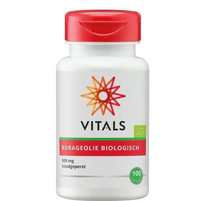 Vitals Borageolie Biologisch Capsules Vitals Borageolie Biologisch Capsules