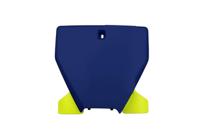 UFO PLAST startnummerbord start number plate ufo husqvarna blue - thumbnail