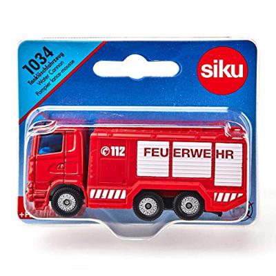 Siku - brandweerwagen en waterkanon - thumbnail