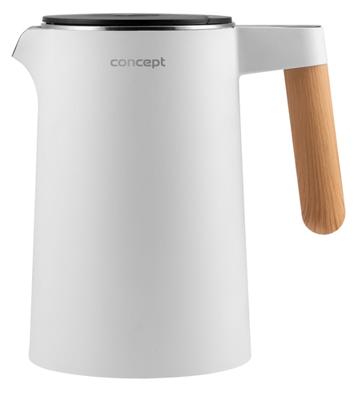 Roestvrijstalen waterkoker Wit 1,5 l Zout & Peper Concept RK3300 - thumbnail