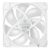 SilverStone vista 140 argb case fan (wit, 140 x 140 x 25 mm, pwm) - thumbnail