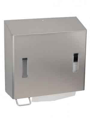 SanTRAL SanTRAL combinatiedispenser handdoek- & zeepdispenser - RVS