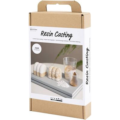 Creativ Company Hobbyset hars gieten, beeldje, beige, off white, 1 doos Creativ Company Hobbyset hars gieten, beeldje, beige, off white, 1 doos
