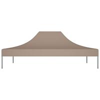 VidaXL Partytentdak 270 g/m² 4,5x3 m taupe - thumbnail