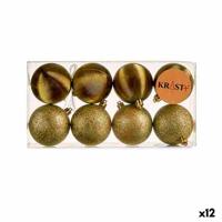 Set kerstballen Groen PVC (12 Stuks) - thumbnail