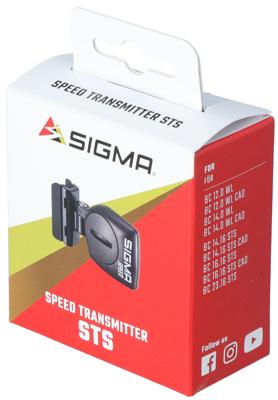 Sigma STS 00541 Snelheidssensor - Zwart Sigma STS 00541 Snelheidssensor - Zwart