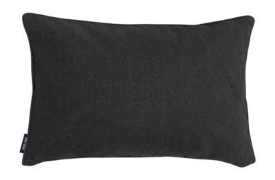 Sierkussen 50x30cm canvas zwart