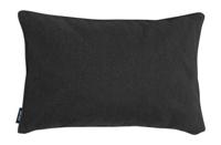 Sierkussen 50x30cm canvas zwart - thumbnail