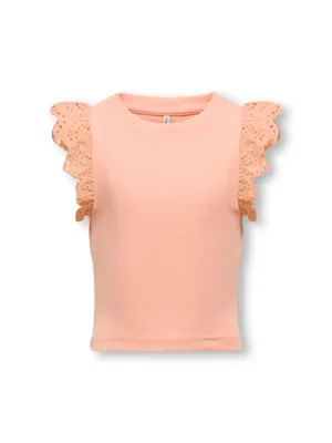 Kids ONLY zomer top S/S meisjes - zalm roze - Kogdrea