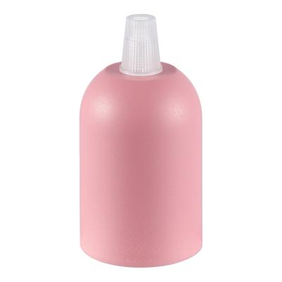 DIY lamphouders - Lamponderdelen - ø4.4 x 8.5 cm - E27 - Roze - Cilinder - Ontworpen voor Hanglampen, Wandlampen
