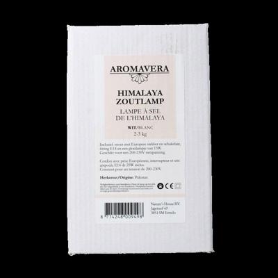 Himalaya zoutlamp wit 2-3kg 1 Stuks Himalaya zoutlamp wit 2-3kg 1 Stuks