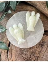 Edelsteen Engel Jade Serpentijn (35 mm) - thumbnail