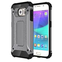 Voor Samsung Galaxy S6 / G920 harde Armor TPU + PC combinatie hoesje (grijs) - thumbnail