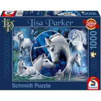 Lisa Parker Eenhoorns Puzzel 1000 Stukjes - thumbnail