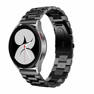Garmin Venu / Sq / Sq2 / 2 plus - Stalen schakelband - Zwart Garmin Venu / Sq / Sq2 / 2 plus - Stalen schakelband - Zwart