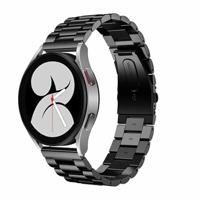 Garmin Venu / Sq / Sq2 / 2 plus - Stalen schakelband - Zwart - thumbnail