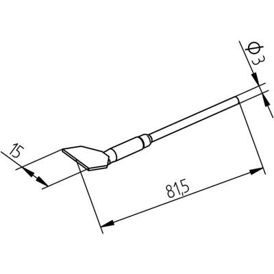 Ersa 0452FDLF150/SB Desoldeerpunt Grootte soldeerpunt 15 mm Inhoud: 1 stuk(s)