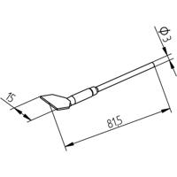 Ersa 0452FDLF150/SB Desoldeerpunt Grootte soldeerpunt 15 mm Inhoud: 1 stuk(s) - thumbnail