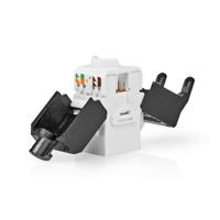 Nedis CCGB89710BK Keystone Cat6a Rj45 Female U/utp Abs Doos - thumbnail