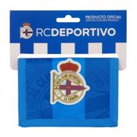 Portefeuille R. C. Deportivo de La Coruña Blauw 12.5 x 9.5 x 1 cm - thumbnail