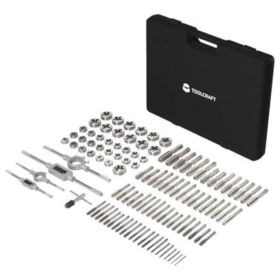 TOOLCRAFT TO-9913164 Gehard gelegeerd staal, Wolfraamstaal Tappen- en matrijzenset 1 set(s)