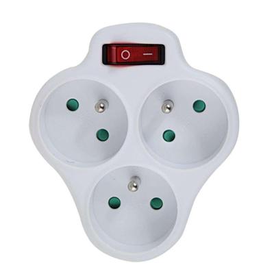 Esperanza ELK304W Elektrische verdeler 3 stopcontacten Wit