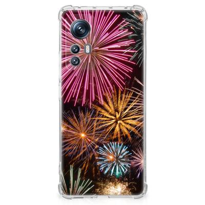 Xiaomi 12 | 12x Anti Shock Bumper Case Vuurwerk Xiaomi 12 | 12x Anti Shock Bumper Case Vuurwerk