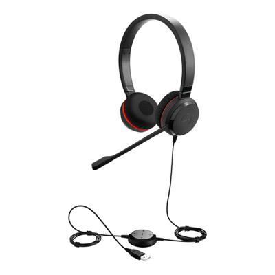 Hoofdtelefoon met microfoon Jabra 5399-829-309 Zwart (1 Stuks)