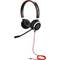 Jabra Evolve 40 UC Stereo Headset – Unified Communications Headphones for VoIP Softphone with Passive Noise Cancellation – 3.5mm Jack only – Black - thumbnail