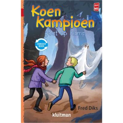 Koen Kampioen omkeerboek in de krant -op kamp - Fred Diks - Hardcover (9789020648676)