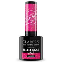 Claresa rainbow jello base coat pink 5ml - thumbnail