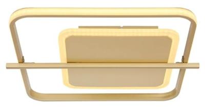 Globo Gouden plafondlampReball vierkant - 48553-36