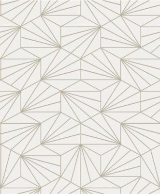 Dutch Wallcoverings Behang Galactik Dessin Beige/Goud L949-00