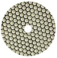 Carat Diamant Polijstschijf Droog | 125mm | Buff Wit - EGPBUFFWH00 - thumbnail