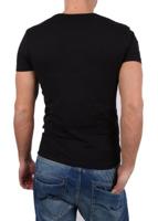 Garage Semi Bodyfit T-shirt R-neck Basic T-shirts Black - thumbnail